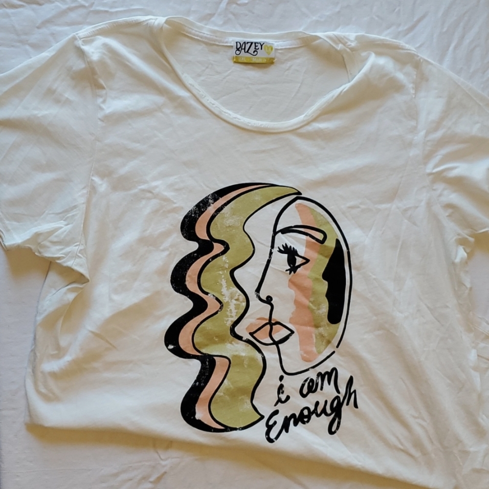 Dazey LA I Am Enough Graphic Tee